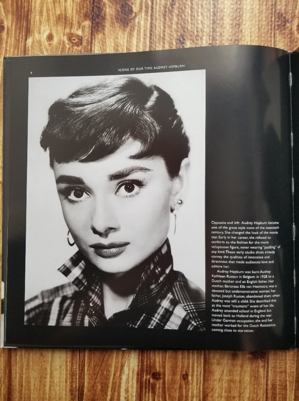 Audrey Hepburn Hardcover Coffee Table Photo Book Large Christine Kidney - Picture 8 of 10